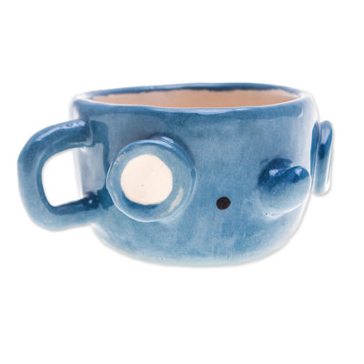 Trinx Handmade Elephant Demitasse Ceramic Espresso Cup