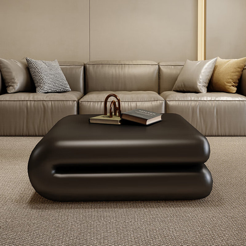 Pittman Coffee Table, 13.7" H x 31.5" L x 31.5" W, Black