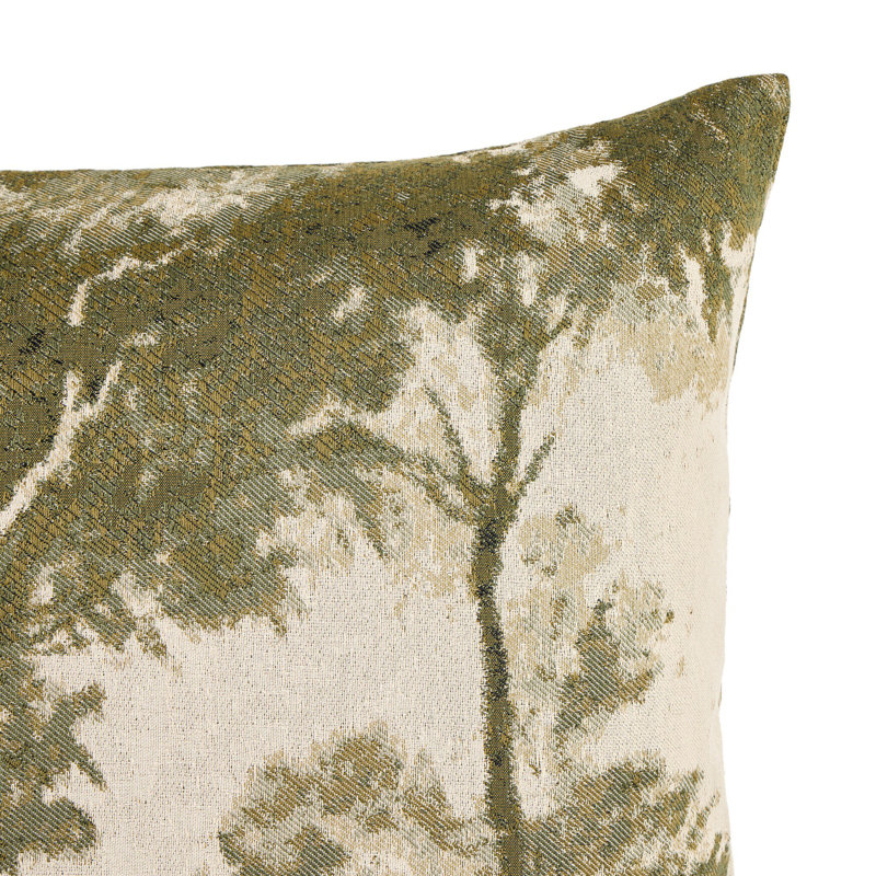 Toile Pillow-Toile Moss-24"X24", Toile Moss, Square 24"H x 24"W