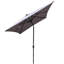 Parasol Taibah 120 avec contrepoids inclus-274545337