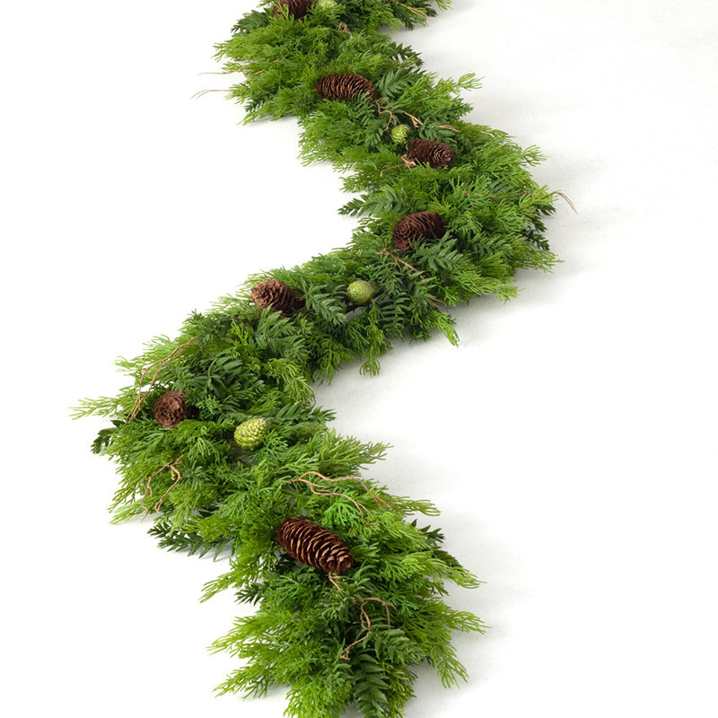 Guirlande artificielle cèdre et pruche 6 pi Edema