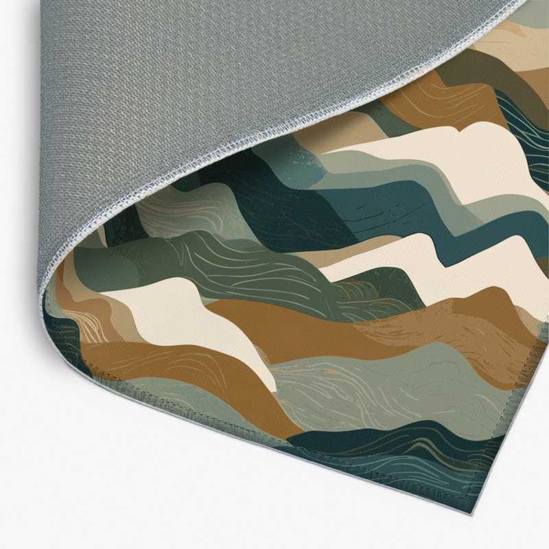 Tapis intérieur et extérieur Aurora Veins, Rectangle 1 pi 6 po x 2 pi 6 po