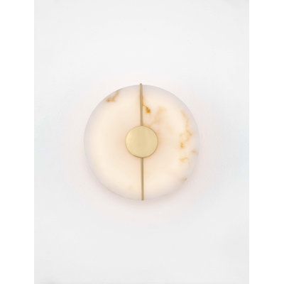 Steel & aluminium & marble wallchiere