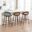 Swivel Upholstered Bar Stool-365453420-365453422