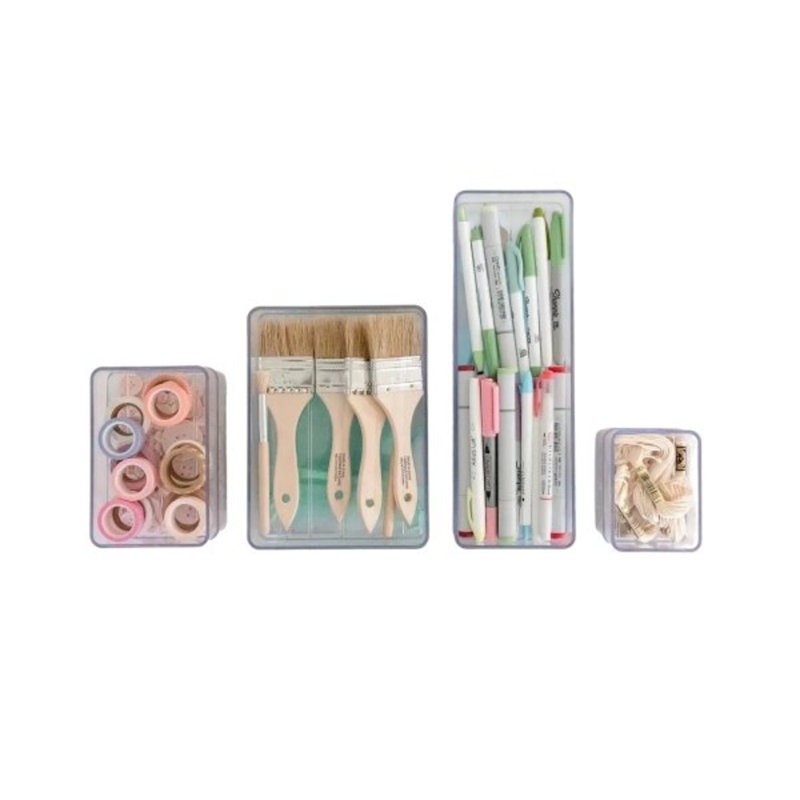 Mini Tote (24-Pack) – Ultimate Stackable Storage for Crafting & Organization
