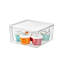 Bac de rangement en plastique avec couvercle ouvert Rosanna Pansino x iDesign-90480905