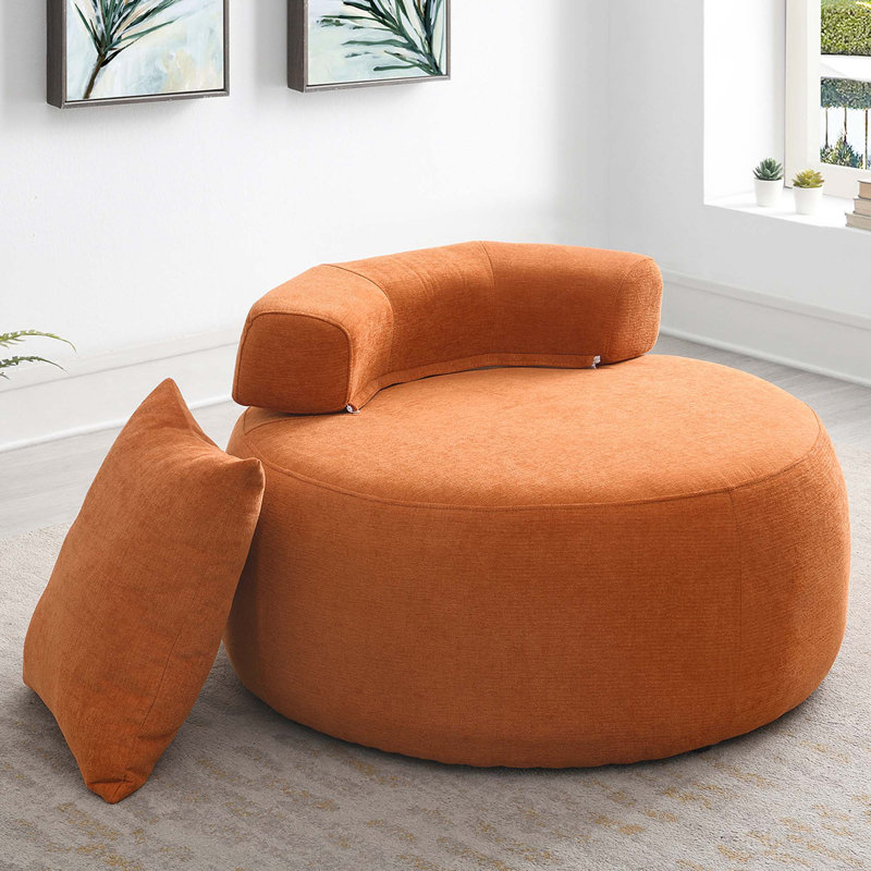 Demarlis 32,1 de large, Chenille orange