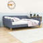 Lit de jour rembourré avec design capitonné-909215537