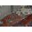 Nemaha Transitional Abstract Durable Performance Red/Gray Area Rug-1388196829