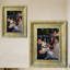 Cadre photo 3 lignes épurées avec affichage horizontal ou vertical Antique Gold 3 PCS 8 po x 10 po