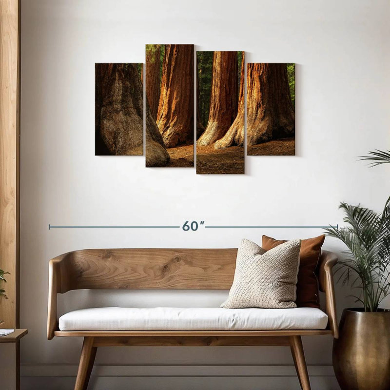 Ancient Sequoia Trees, 27" H x 43" W