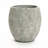 Rustic Distressed  Multi-Color Cement Round Planter, Indoor and Outdoor-1813506529