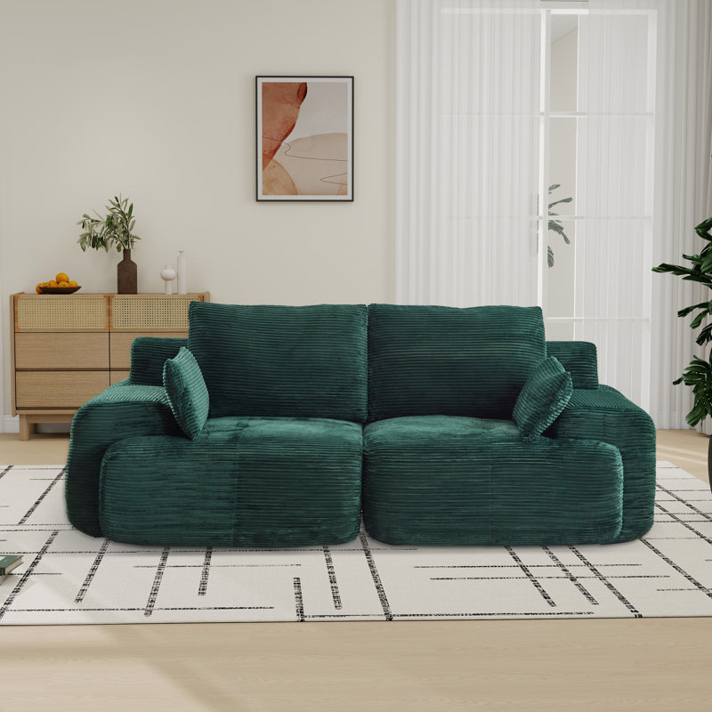 Canapé à mémoire de forme compressé, Vert