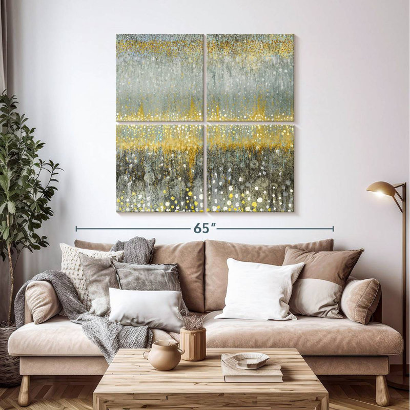 Rain Avery Yellow Gray