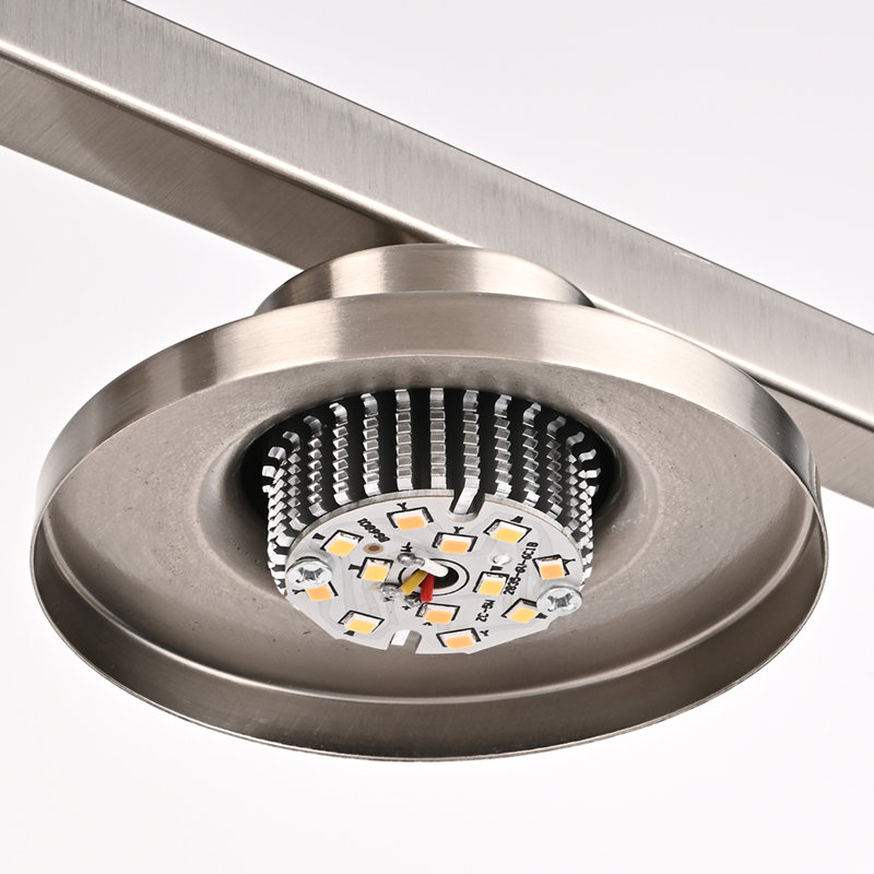 Luminaire de salle de bain à 3 lumières, lumières de meuble-lavabo à intensité variable 5CCT, applique murale moderne en cristal à DEL avec bulles transparentes 3000K / 3500K / 4500K / 5000K / 6000K