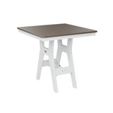 Berlin Gardens Harbor Regular Top With White Base Square Bar Table