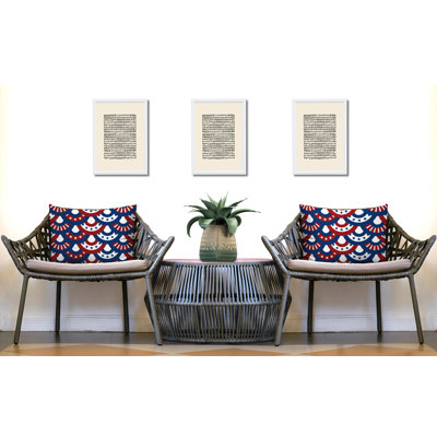 Yaya Reversible Throw Pillow