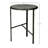 Jedadiah Aluminum End Table, Deep Gray