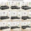 Canapé 2 places gris 82'' en velours côtelé, incurvé, base antidérapante, aucun assemblage requis, pour la décoration intérieure, chambre à coucher