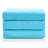 Ensemble de 3 serviettes de bain en coton turc Aroha-1662101109