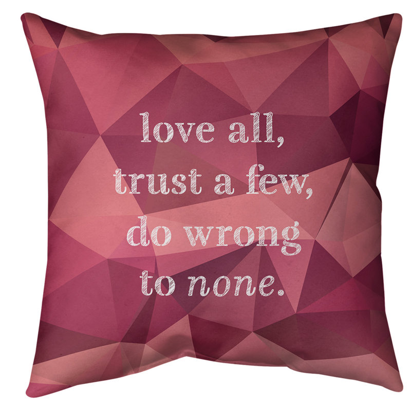 Coussin de sol, 36 po x 36 po, Rose / Pêche