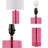 Glass Table Lamp Pink See below-1777072861