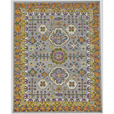 Viscose Oriental Indoor Rug