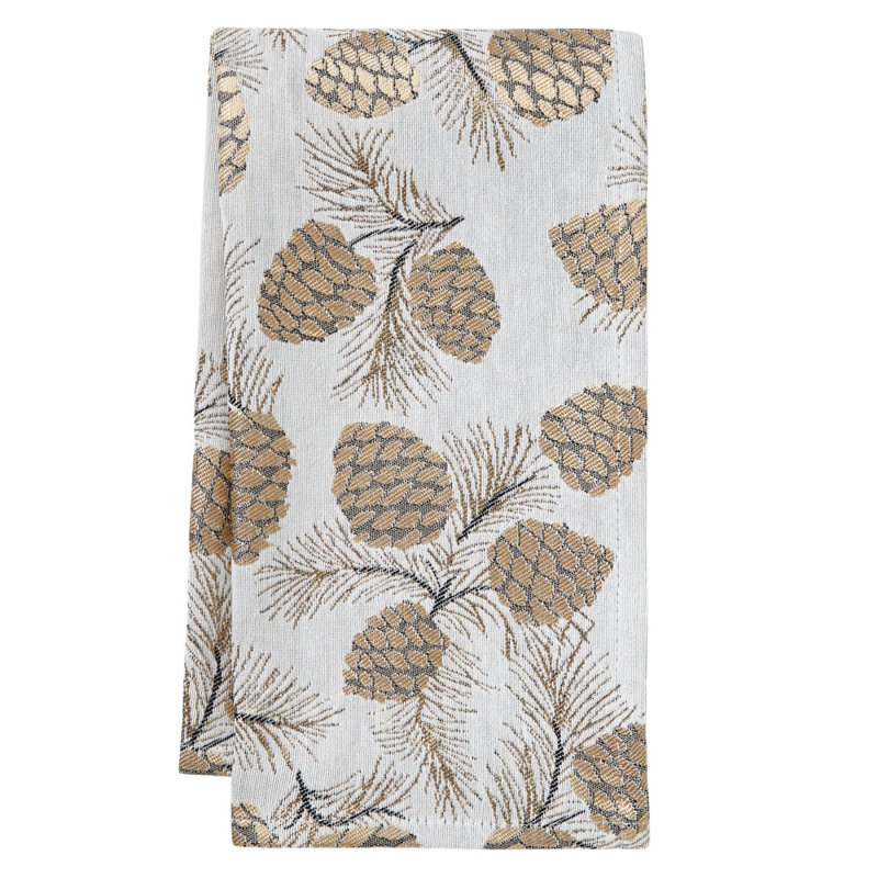 Verbier Polyester Blend Floral Square Napkin