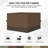 Aoodor Replacement 4-Panel Gazebo Sidewall Curtains-97531252-97531257