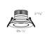 Revolve 3.5 Inch Regressed Gimbal Downlight-78609284