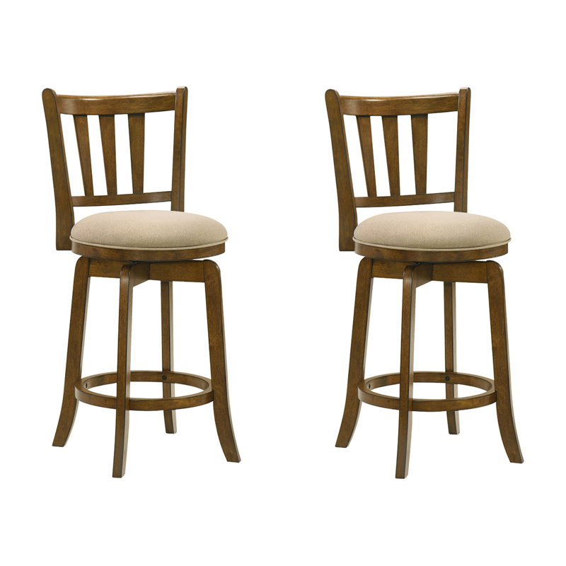 Tabouret de bar pivotant Wren, Lumière Scone, 1, Tabouret de bar (siège d'une hauteur de 30,25 po)