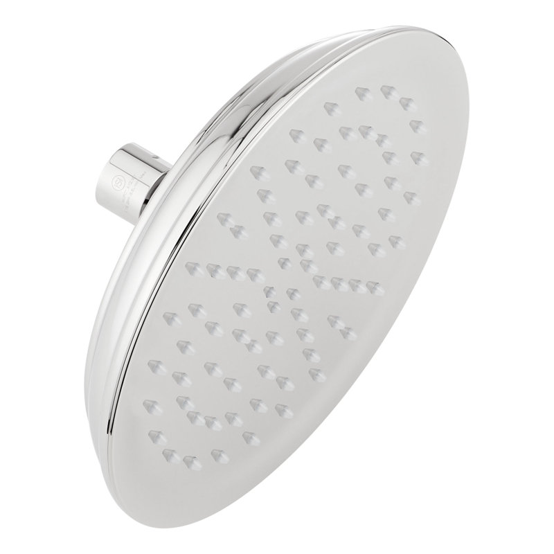 Pomme de douche ronde 1,75 gallons à fonction unique 1,75 gallons par pièce, Chrome