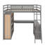 Lit mezzanine double avec tablettes et bureau-1508724948