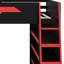 Modern Loft Bed Combining Study Area, Extensive Storage, Dynamic RGB Lighting, and Flexible Table Positioning-150388033