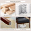 Fauteuil d'appoint en similicuir l 26 po
