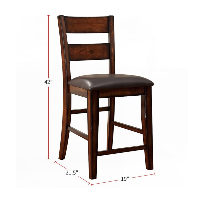 2pcs Counter Height Dining Chair