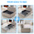 Modern Convertible Sofa Bed With Linen Fabric - Easy Pull-out Design Transforms From 43.5" Armless Sofa To 79.9" Bed, High-quality Sponge & Metal Frame (33.5"h, 81.4 Lbs)-624963465