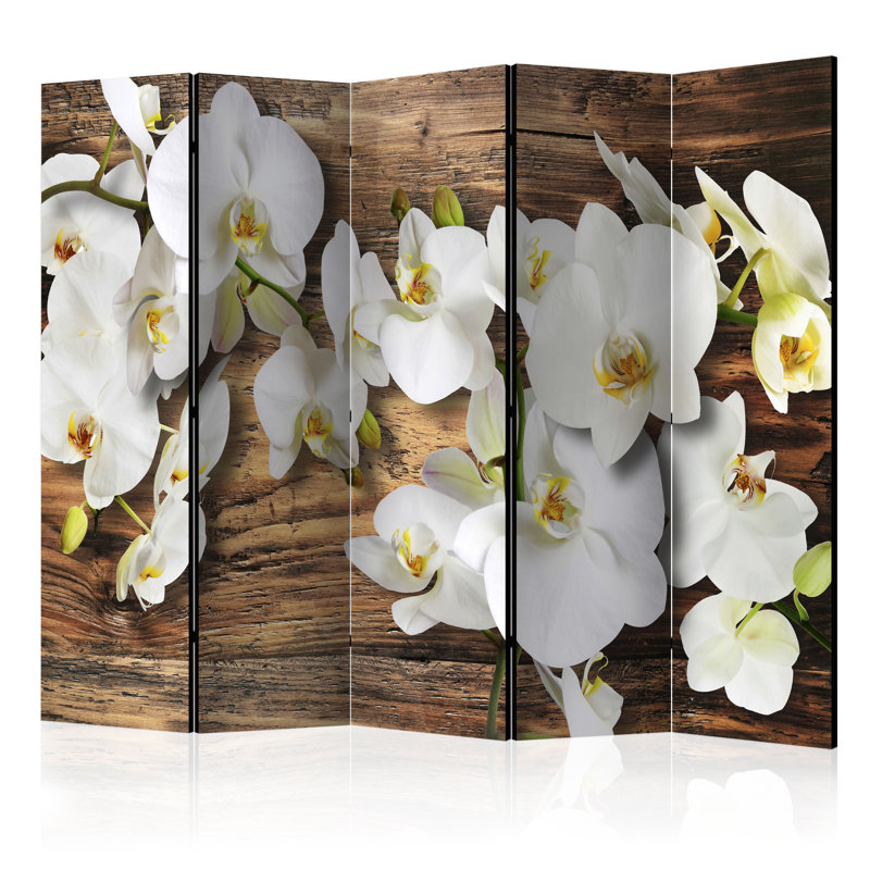 Olsson Solid Wood Folding Room Divider, 5