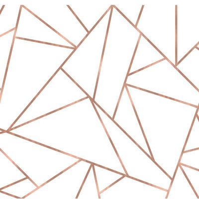 Origami Geometric Vinyl Matte Wallpaper Roll by Jamie Graney