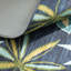 Tapis d'extérieur Floral Design Performance bleu / vert-87937457