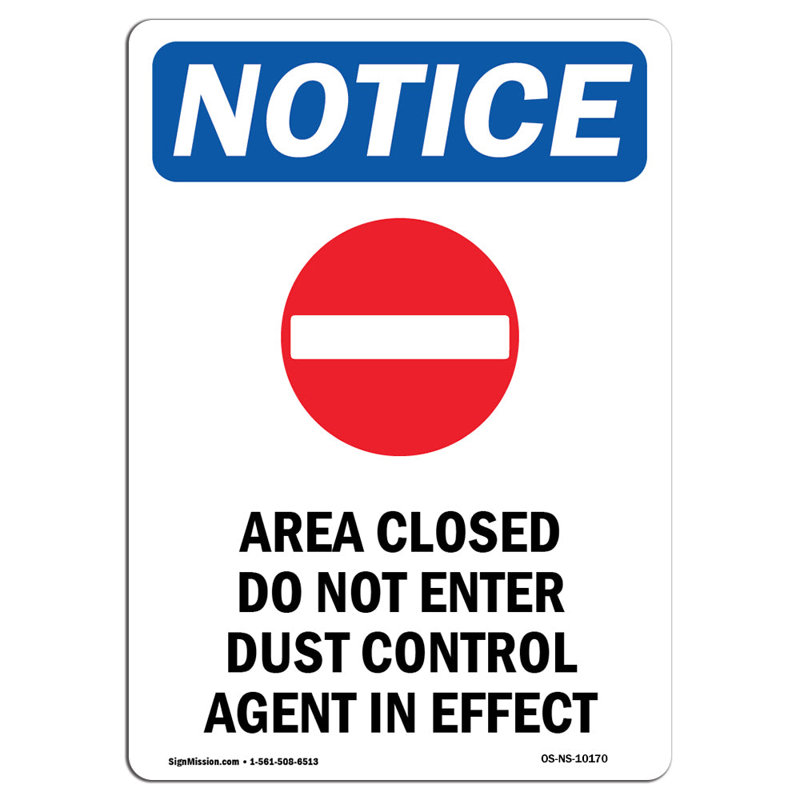 Notice Sign