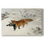 Fox with a Black Grouse-Bruno Liljefors-Gallery Wrapped Canvas-1899-770162694