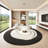 Butter wind negotiate curved sofa-104367085