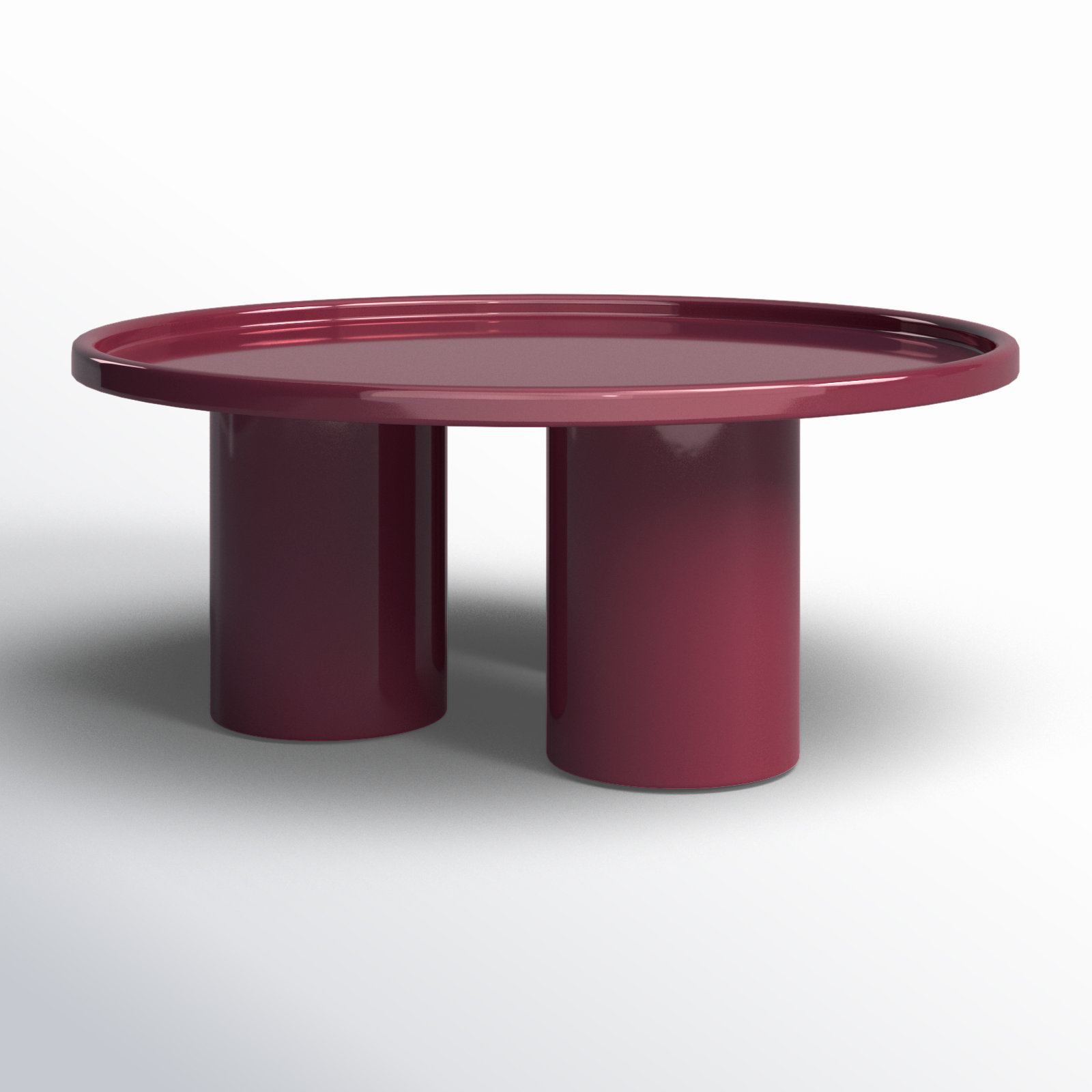 Isthia Single Coffee Table, Navy