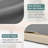 Set Of 2 Rectangle Bench Stool Cushion, Non-Slip Saddle Stool Seat Cushions Bar Stool Cushion With Machine Washable Cover