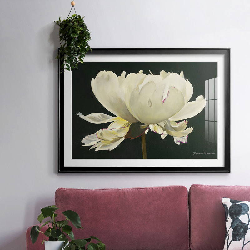 " Aglow ", Black, 27" H x 39" W x 1.5" D