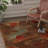 Trona Abstract Rust Red/Light Blue/Beige/Brown Area Rug-19344109