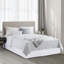 Jupe de lit de 16 po avec jupes de lit en microfibre brossée plissée-101377266-24825983