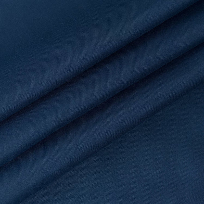 Paire de rideaux occultant en polyester Morena, Bleu foncé, l 52 po x L 63 po