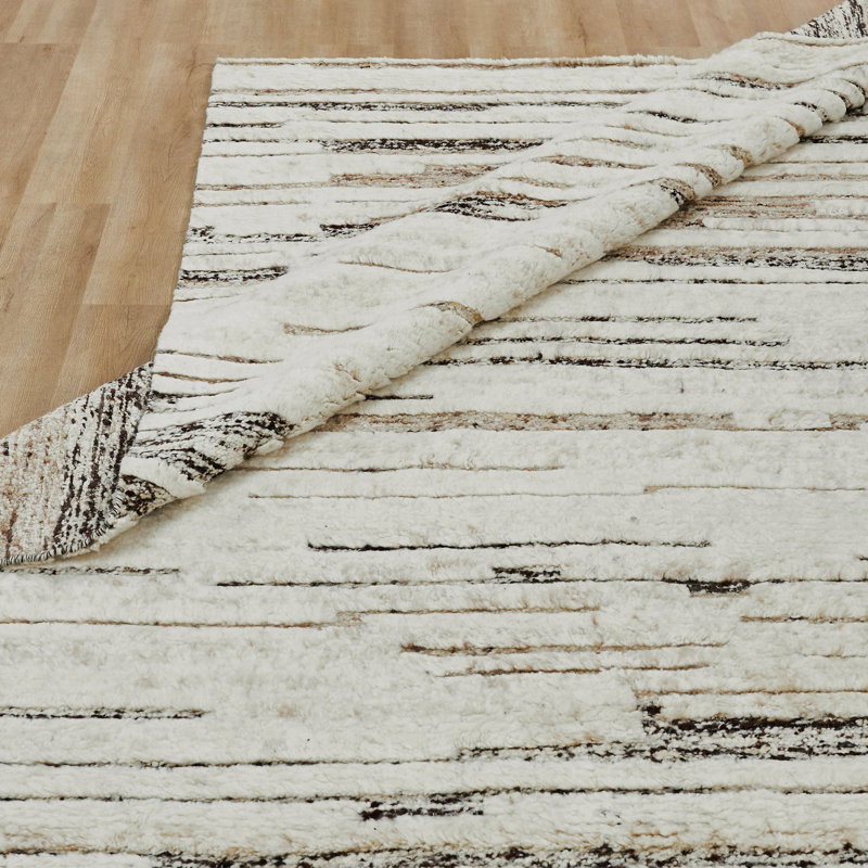 Sorrento Hand Knotted Wool Area Rug, Rectangle 10' x 14'